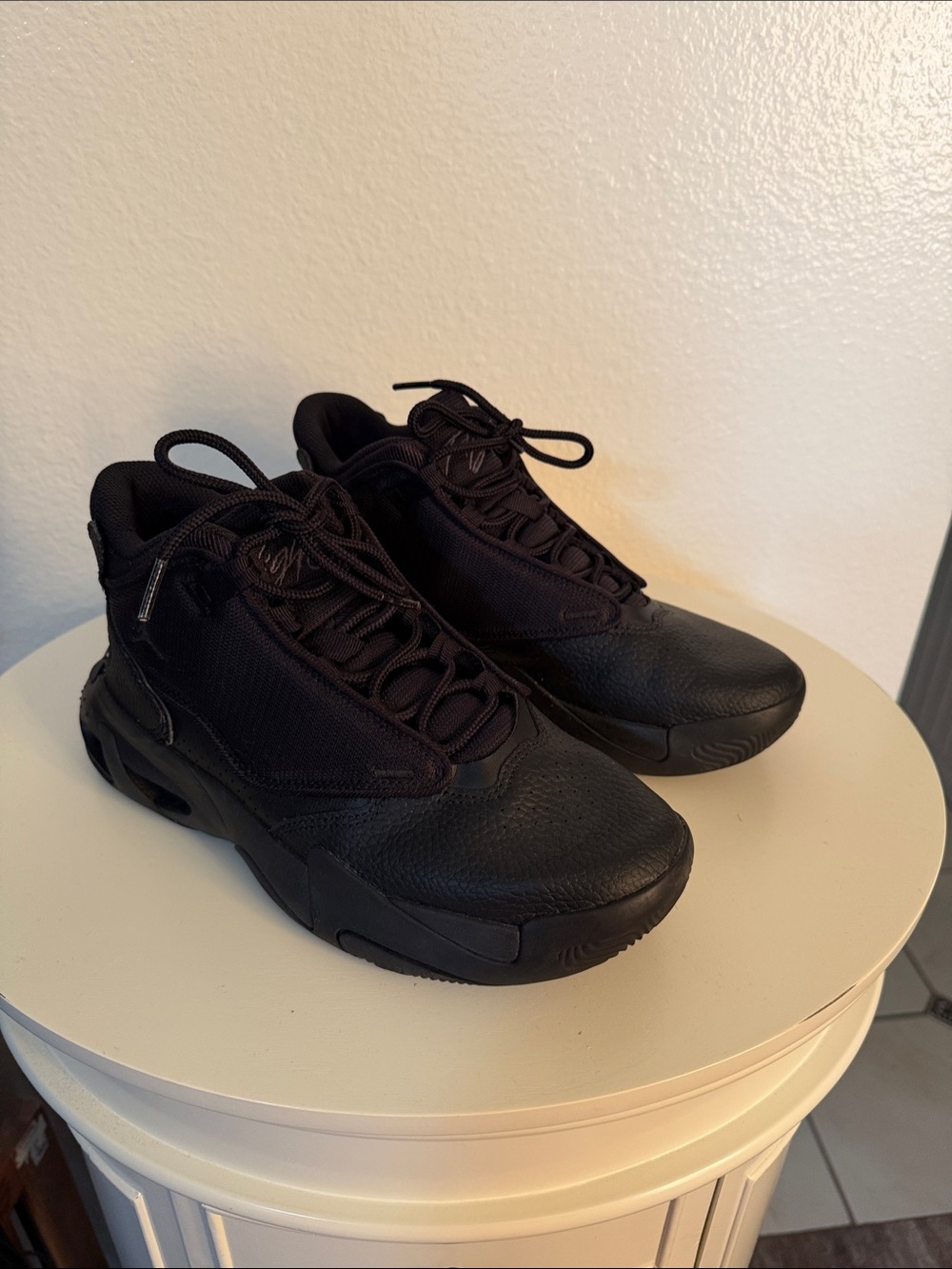Kids Black Athletic Sneakers